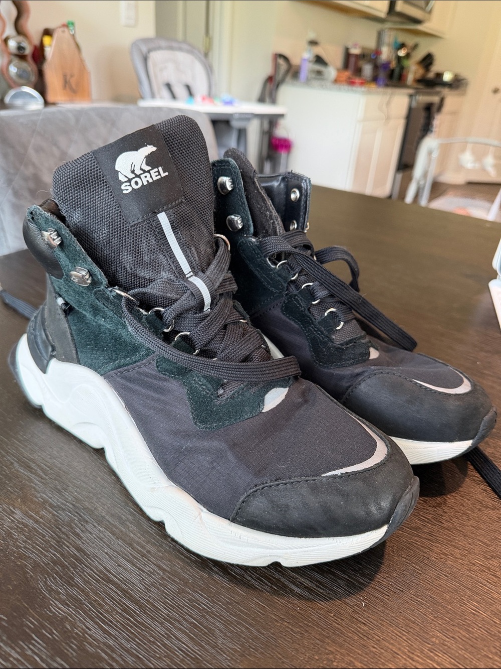 Sorel Women's Kinetic RNEGD Conquest Waterproof Sneaker Boot